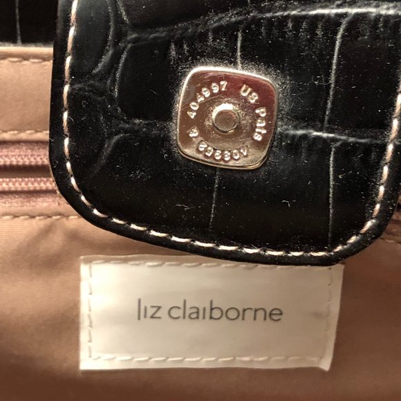 * SOLD* structured satchel purse by Liz Claiborne - Picture 8 of 8